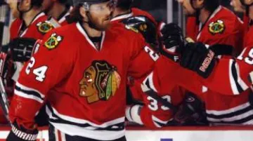 Martin Havlát v dresu Chicaga