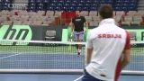 Djokovič už je v Bělehradě, Tipsarevič stále naplno netrénuje