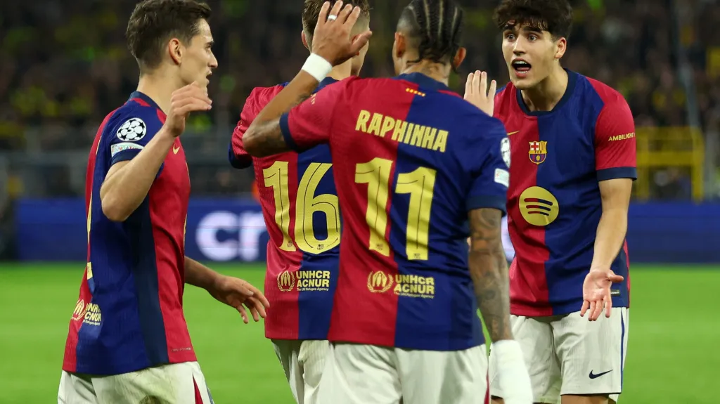 Fotbalisté Barcelony