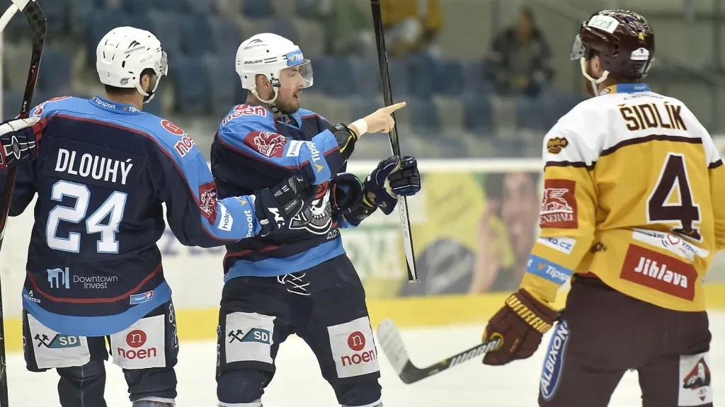 Radost hokejistů Chomutova