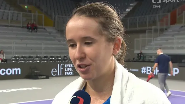 Bartůňková: Nervozita byla, ale taková zdravá