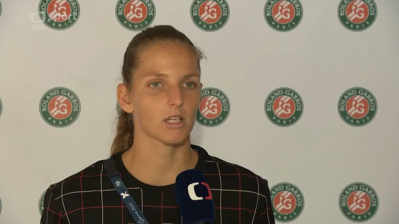 Plíšková: Mně chybělo všechno a ona hrála dobře. Nejhorší možná kombinace