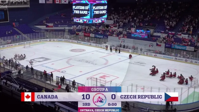 Sestřih utkání Kanada – Česko