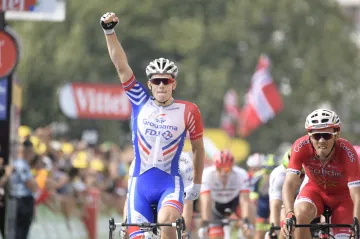 Arnaud Démare poráží Christopha Laporta