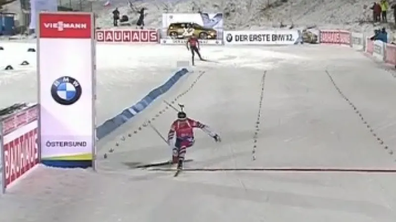 Sestřih sprintu SP biatlonistů v Östersundu