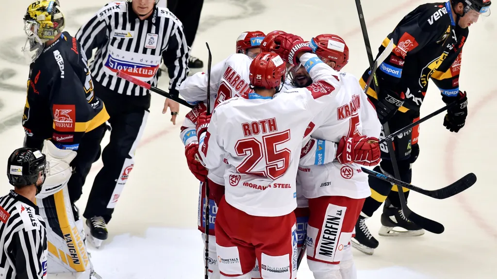 Utkání Třinec - Litvínov