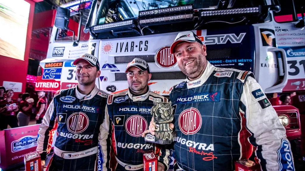 Martin Kolomý s posádkou