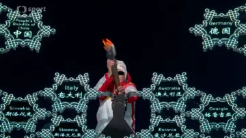 Instalace paralympijské pochodně