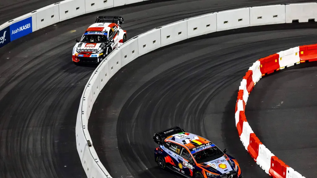 Thierry Neuville na Japonské rallye