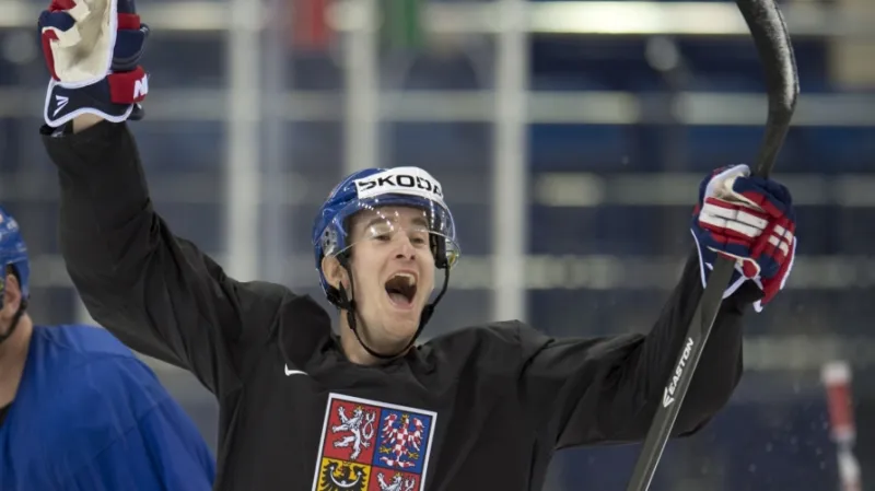 Tomáš Rolinek bude nastupovat v útoku s Romanem Červenkou (na snímku)