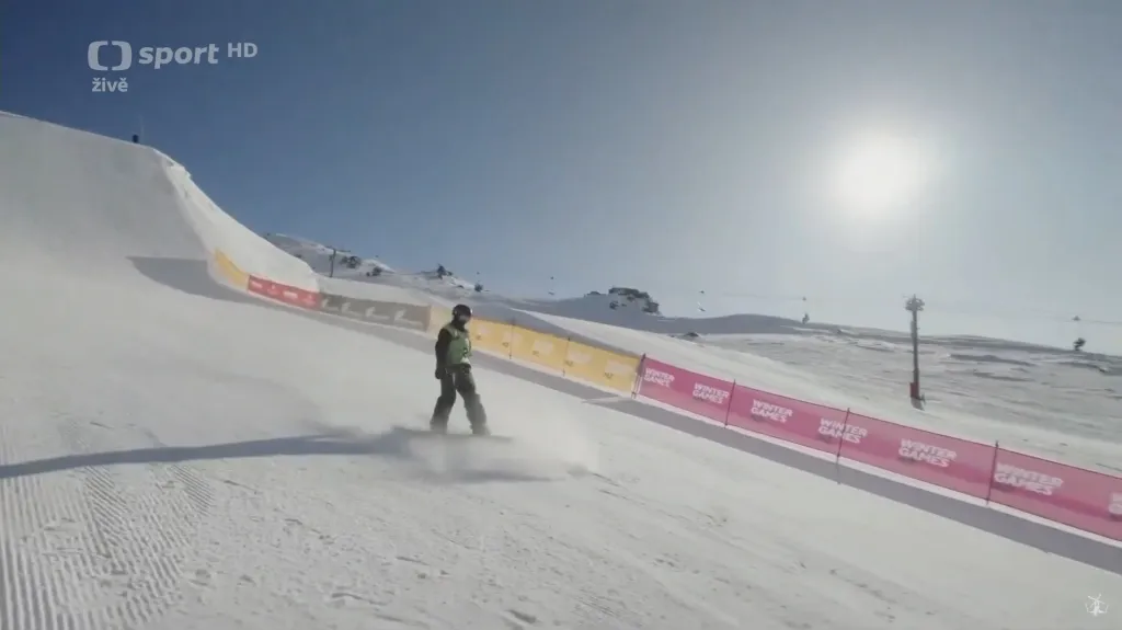 Snowboardistka Volopichová byla na MSJ ve slope stylu devátá