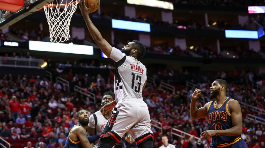 James Harden v utkání proti Clevelandu