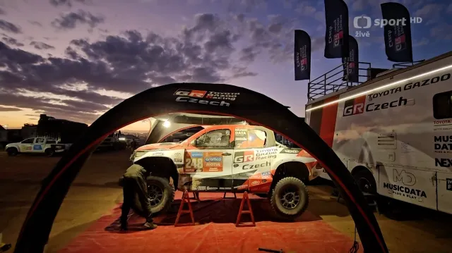 Ohlasy českých jezdců po 10. etapě Dakaru