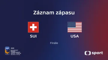 Záznam finále Švýcarsko – USA