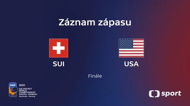 Záznam finále Švýcarsko – USA