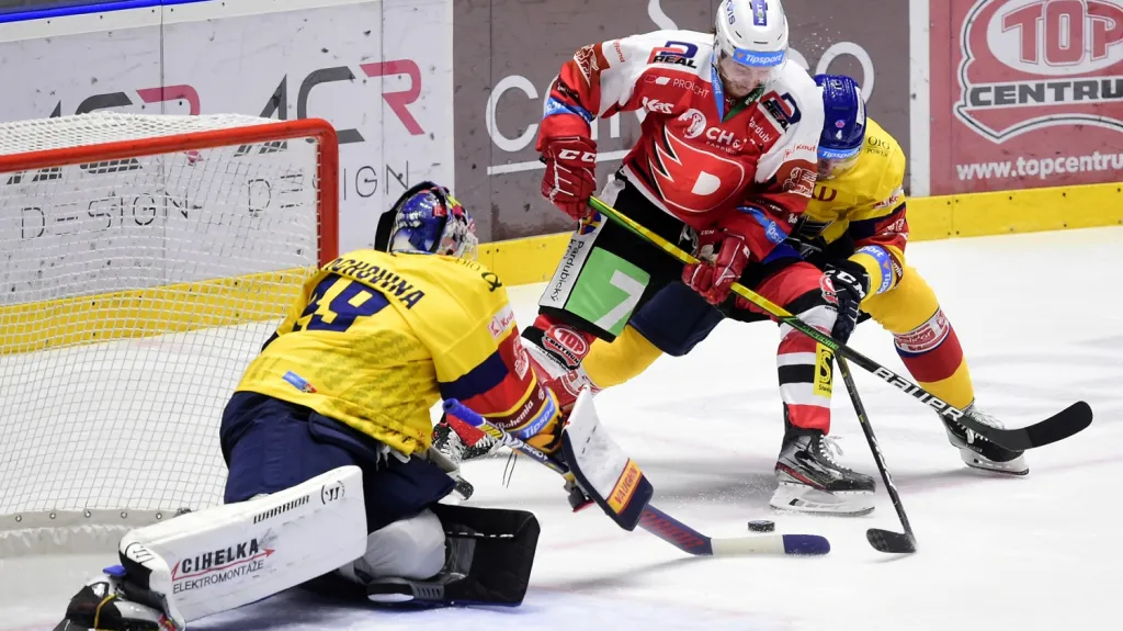 Utkání Pardubice - České Budějovice