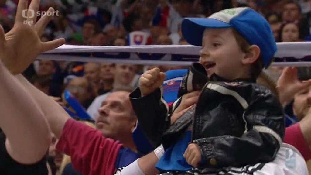 Gól v utkání USA - Slovensko: Jánošík - 3:2 (31. min.)