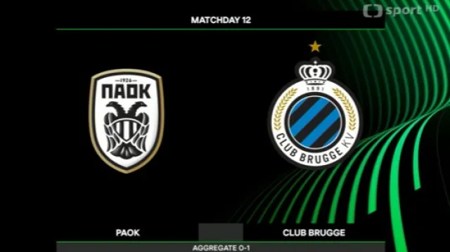 Sestřih utkání PAOK Soluň – Bruggy