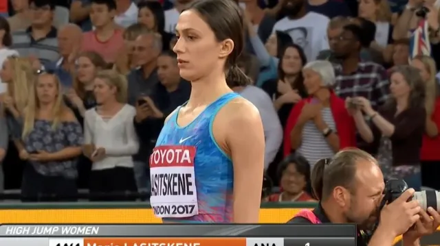 Vítězný pokus výškařky Lasickeneové na 203 cm