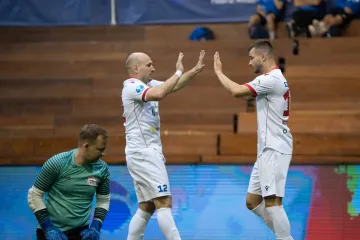 Čeští reprezentanti v malém fotbalu