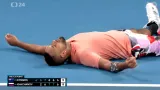 Kyrgios vybojoval pětisetovou bitvu