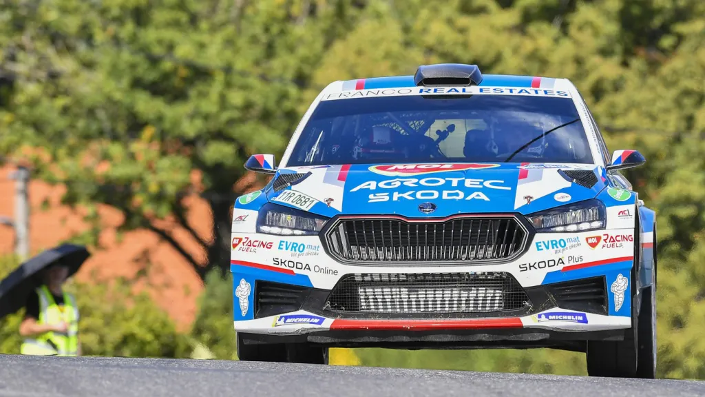 Jan Kopecký na Rallye Pačejov