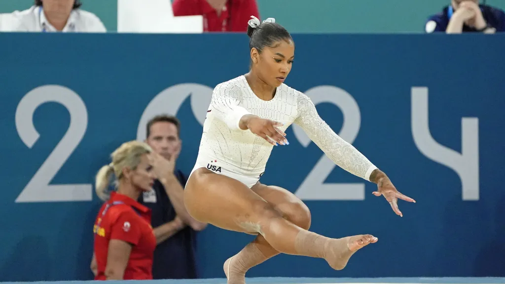 Jordan Chilesová na Hrách v Paříži