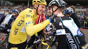 Marcel Kittel spolu s Tonym Martinem