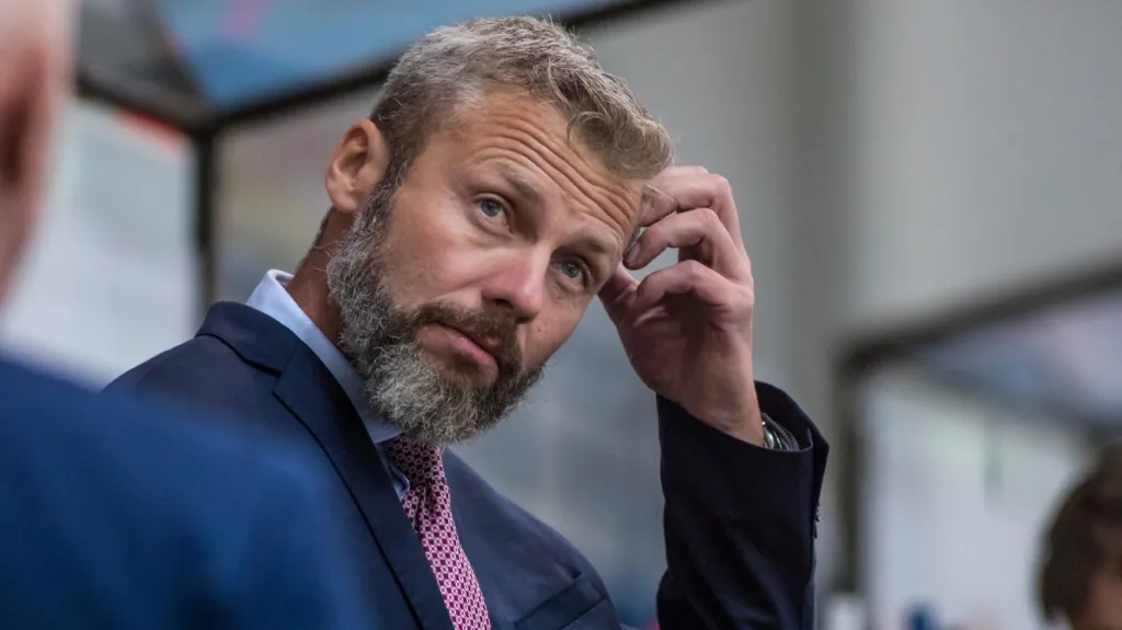 Trenér české osmnáctky Jakub Petr