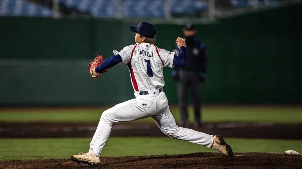 Nadhazovač Michal Kovala v akci