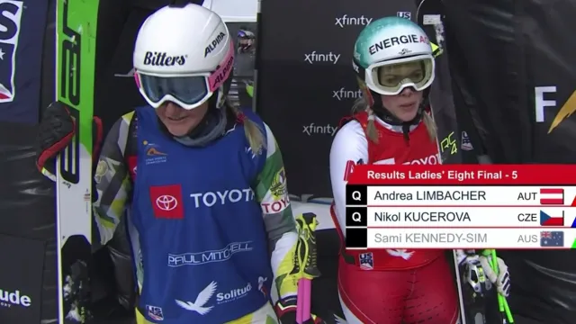 Jízda skikrosařky Nikol Kučerové v osmifinále MS