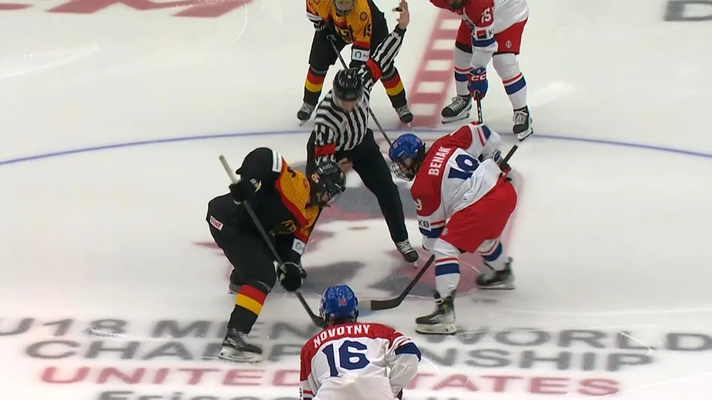 Utkání Česko "18" – Německo "18"