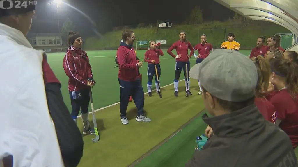 České pozemní hokejistky