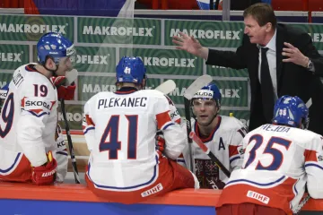 Alois Hadamczik na střídačce