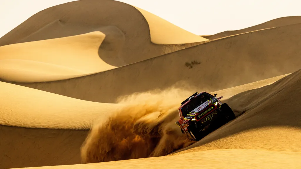 Martin Prokop na trati Rallye Dakar