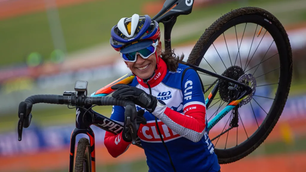 Cyklokrosařka Kateřina Nash