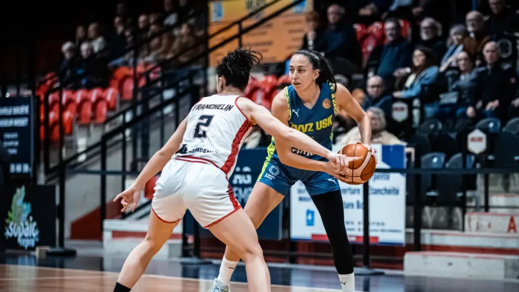 Maite Cazorlaová v utkání proti Carolu