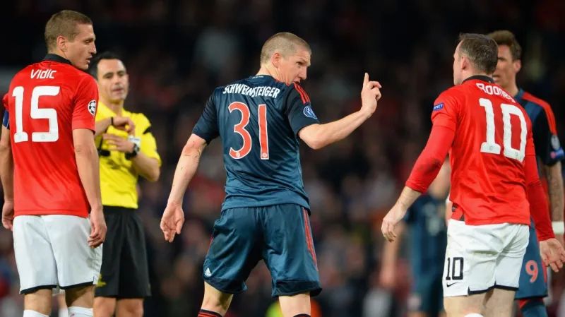 Utkání Manchester United - Bayern Mnichov