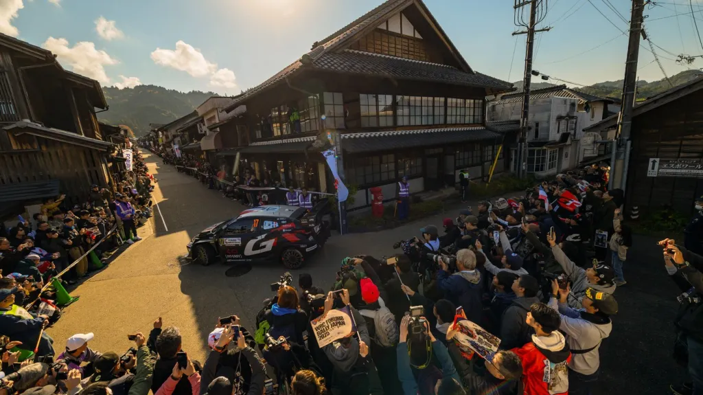 Sébastien Ogier na Japonské rallye