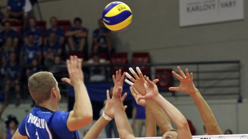 Momentka z utkání Slovensko - Bulharsko