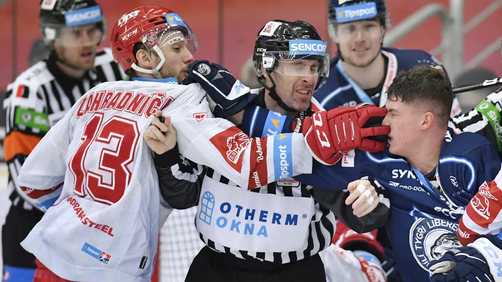 Utkání Liberec – Třinec