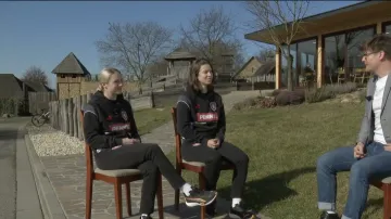 Tereza Krejčiříková a Antonie Stárová o kvalifikačním duelu proti Walesu