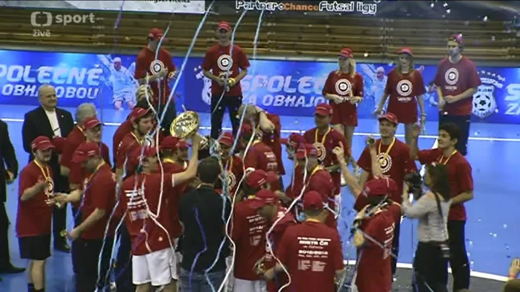Slavící futsalisté Chrudimi