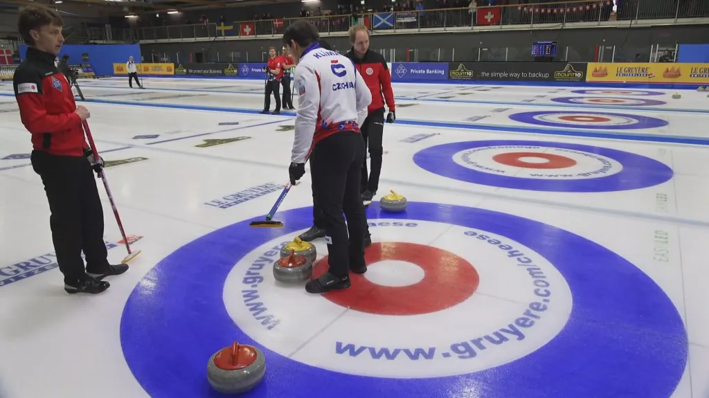 Závěr utkání Rakousko – Česko