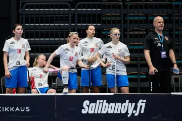 České florbalistky