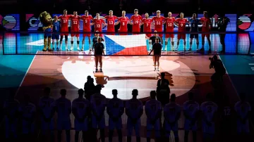 Záznam utkání Evropské volejbalové ligy Česko – Dánsko