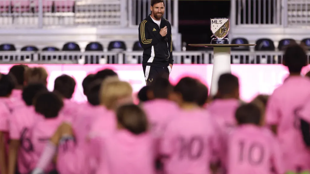 Lionel Messi převzal cenu Landona Donovana