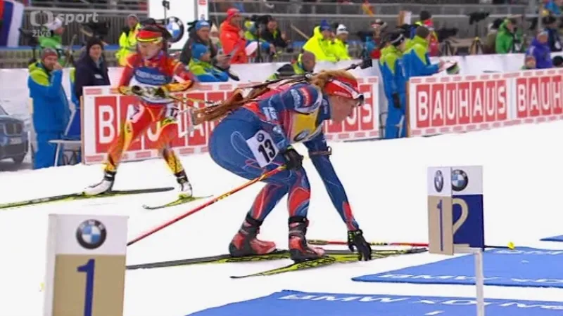 Soukalová ztratila ve sprintu v Ruhpoldingu hůlku