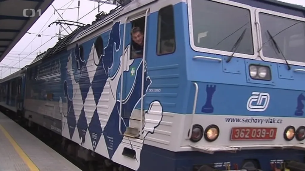 Šachovým vlakem cestoval rekordní počet hráčů