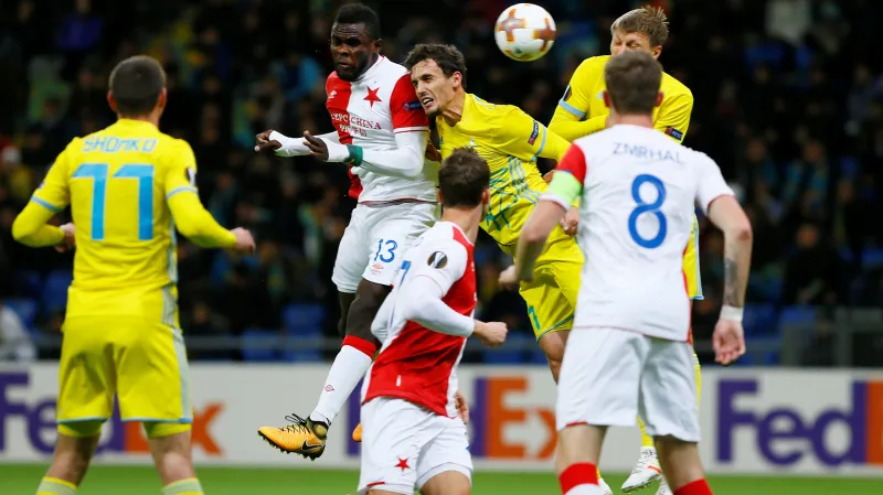 Utkání Astana - Slavia Praha